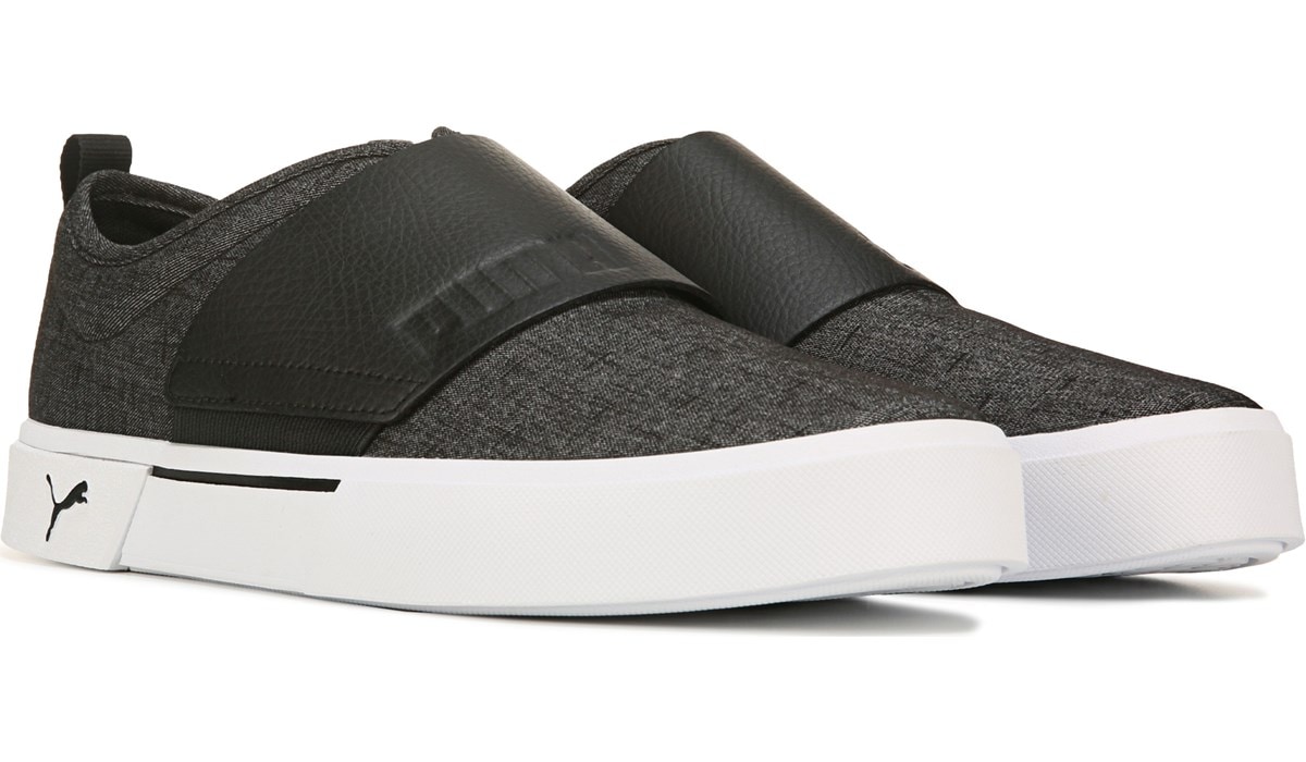 PUMA Men's El Rey Slip On Sneaker Black 