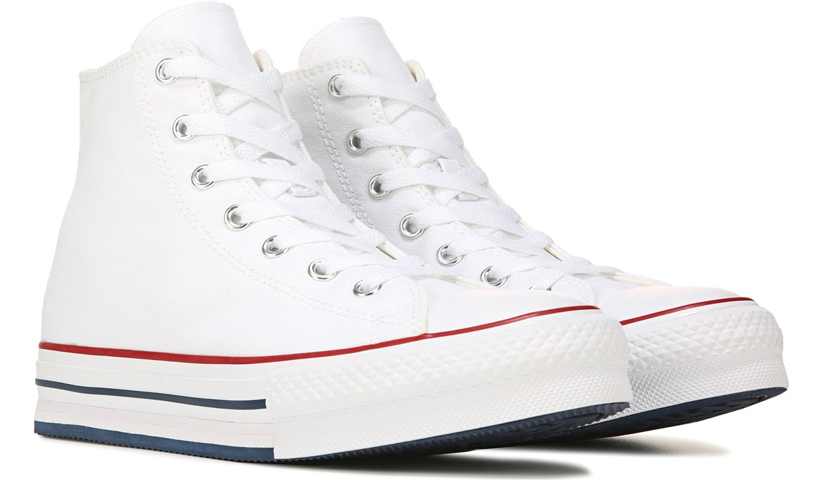 white high top converse famous footwear