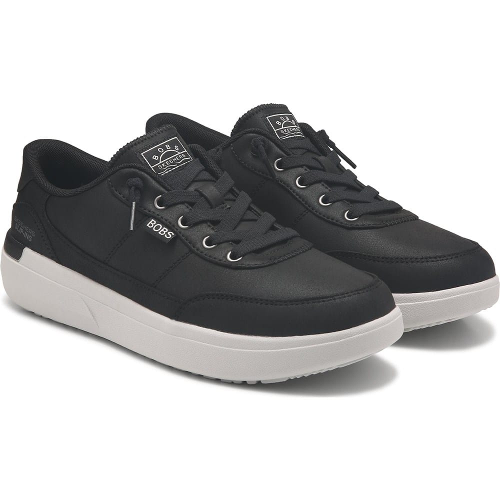 Skechers Women's Slip-ins BOBS Skip Cloud Vegan Leather Sneaker