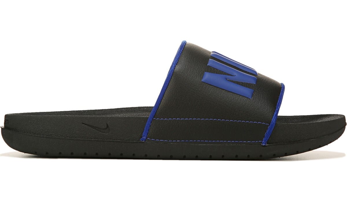 Nike Men's Off Court Slide Sandal Navy, Sandals, Famous Footwear