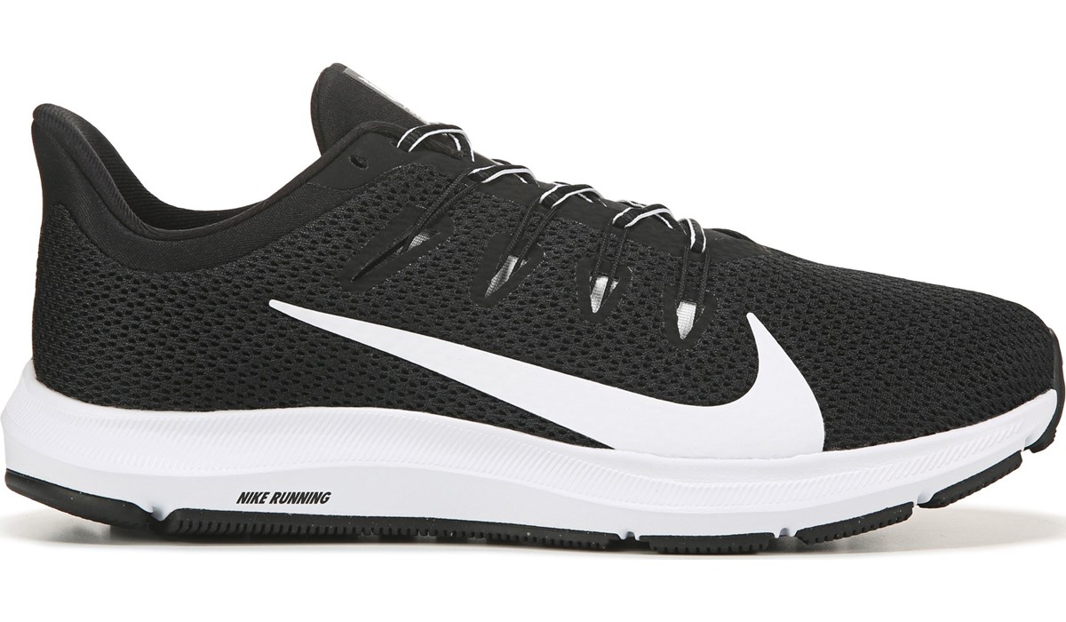 nike quest 2 men's running shoe black