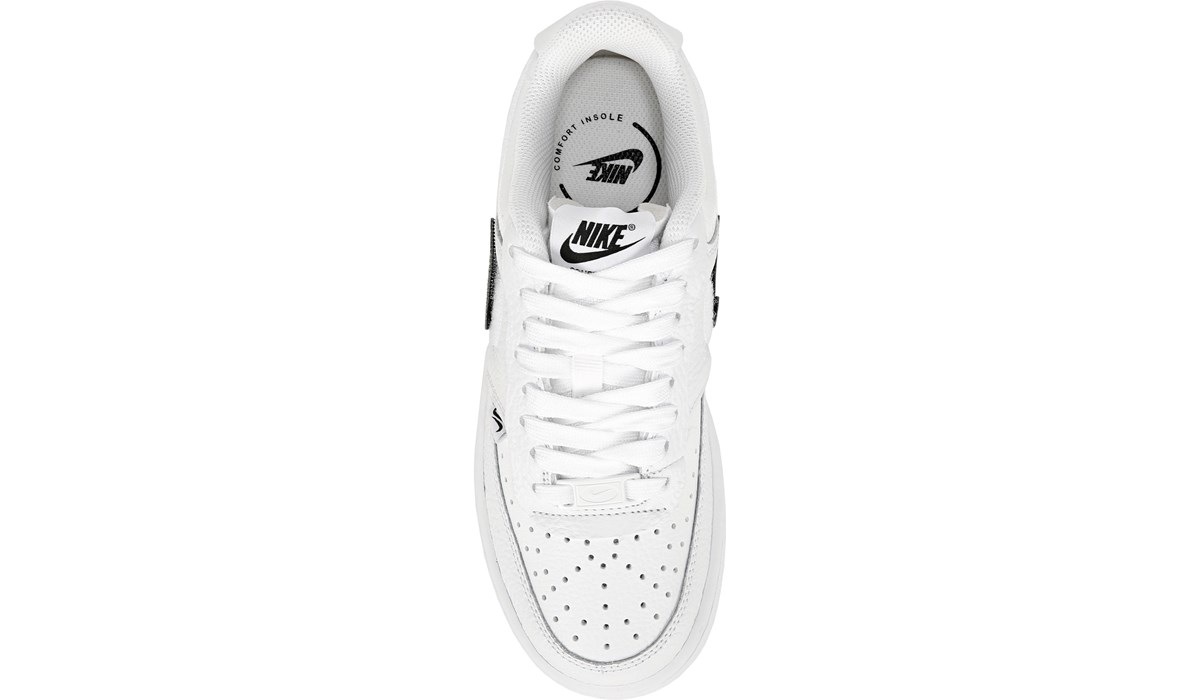 Nike Women's Court Vision Low Patches Sneaker White, Sneakers and ...
