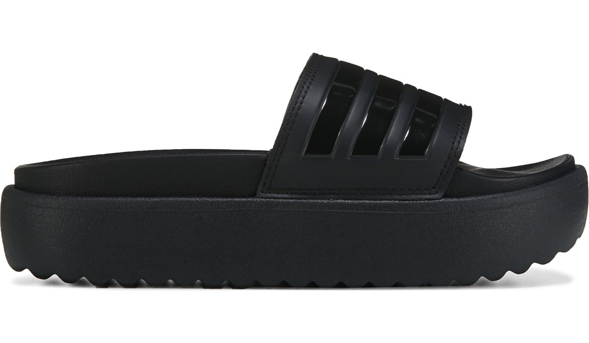 adidas Women's Platform Slide Sandal Famous Footwear