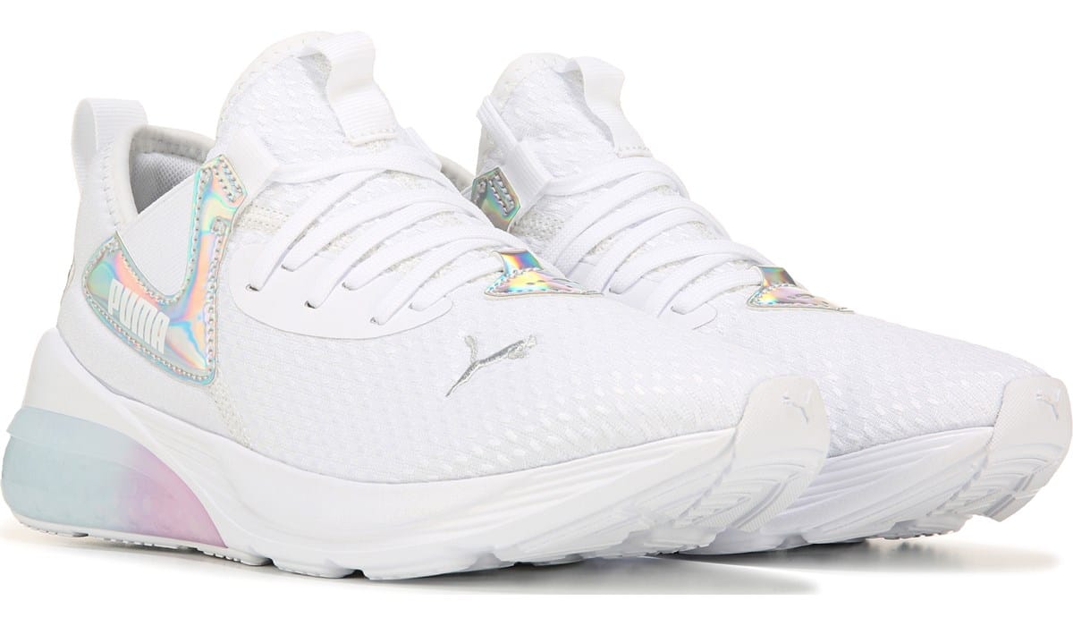 PUMA Kids' Cell Vive Sneaker Big Kid White, Sneakers and Athletic Shoes,  Famous Footwear