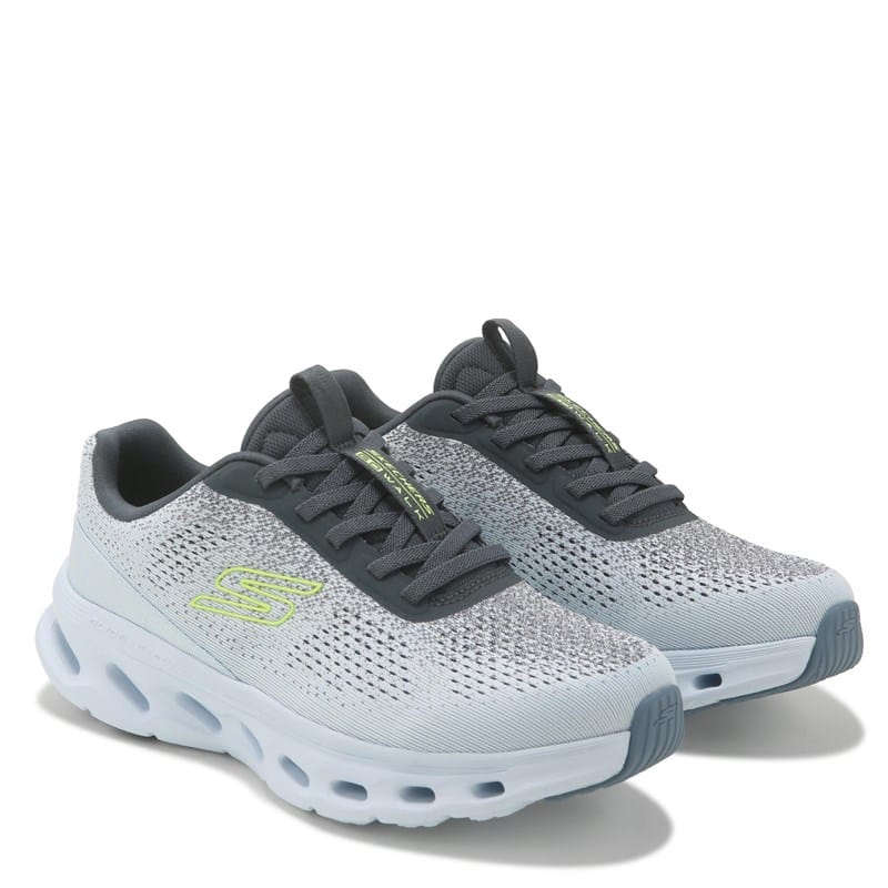 Skechers Women's GO WALK Glide-Step 2.0 - Vanessa Sneaker | Size 10.0 | Light Blue | Vegan | Machine Washable
