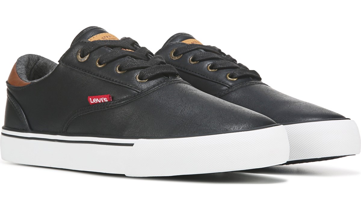 black levi's canvas shoes