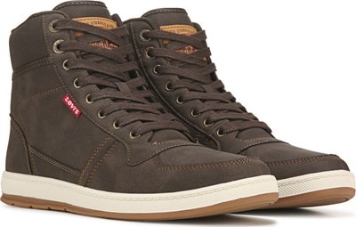 levi high top shoes