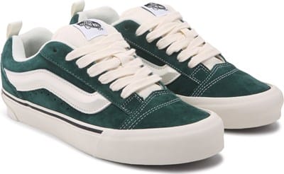 Knu Skool Skate Shoe - Green/White