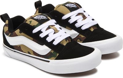 Kids' Knu Skool Skate Shoe Big Kid - Black/Camo