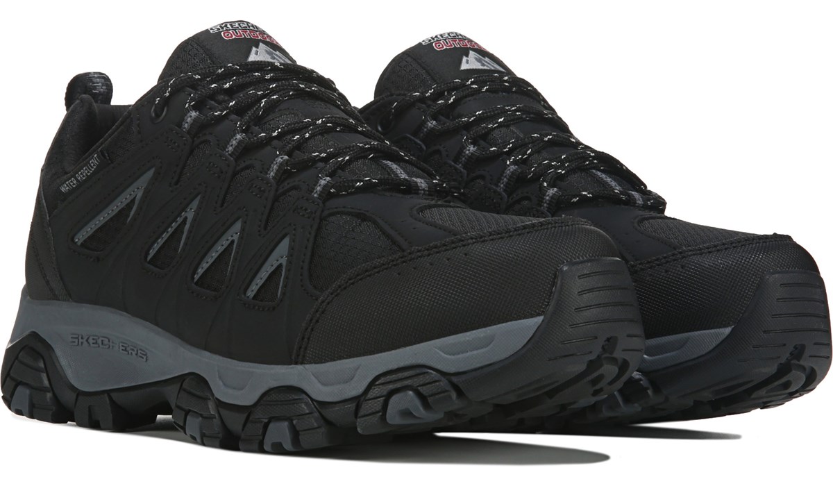 skechers memory foam all black