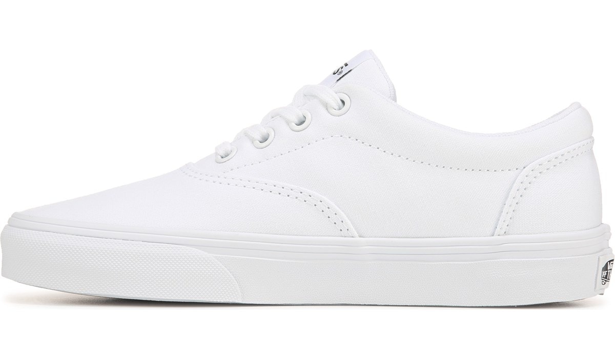 all white vans womens