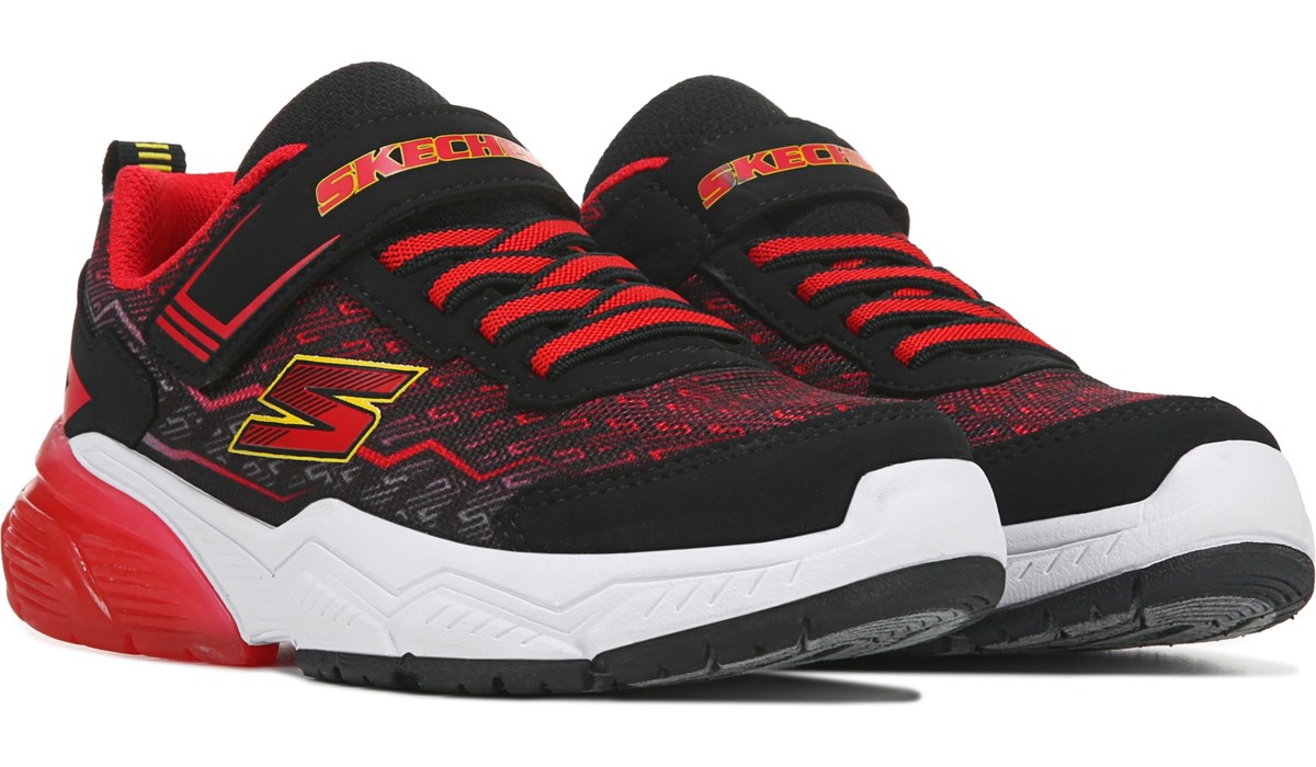 skechers black shoes kids