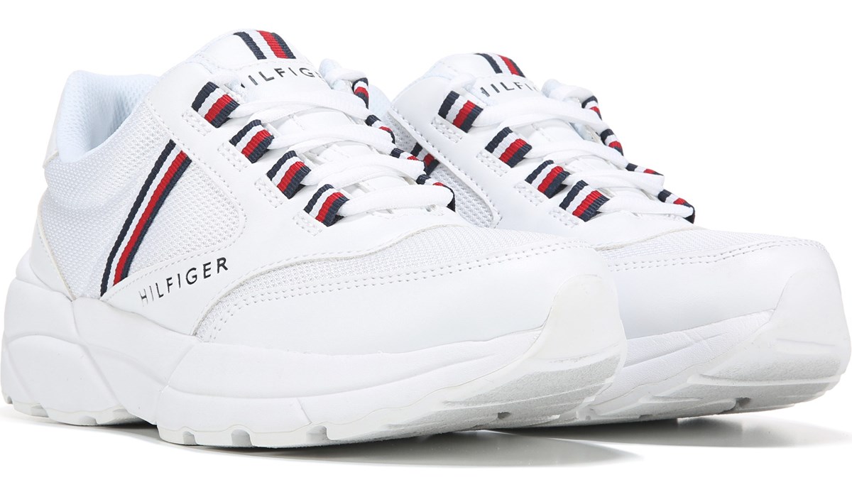 tommy hilfiger women's sneakers white