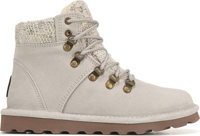 white winter boot