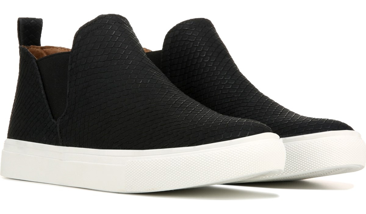 report black slip on sneakers