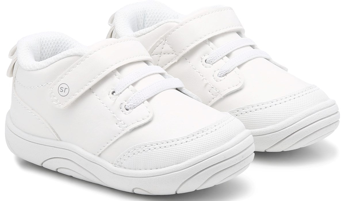 Kids' 2 Sneaker Baby/Toddler White, Sneakers and Athletic Shoes, Famous Footwear