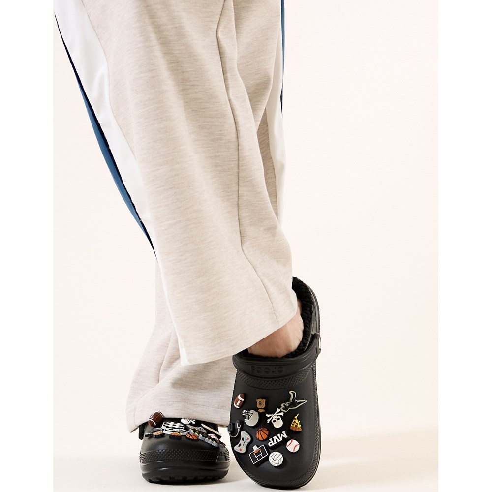 fleece lined clogs mens