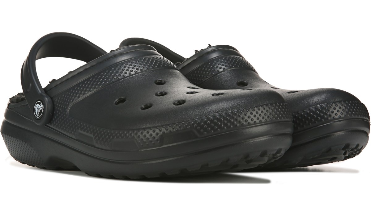 lined crocs shoes