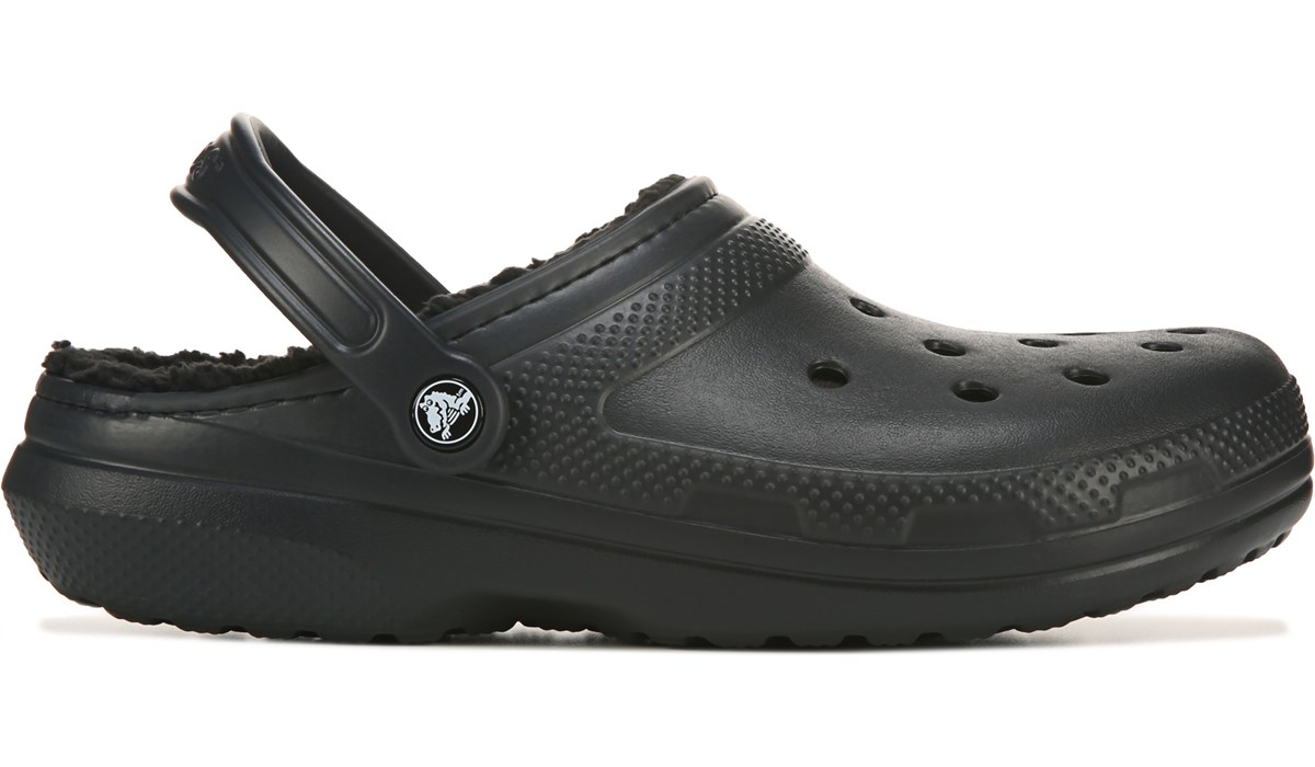 classic fuzz lined clog crocs