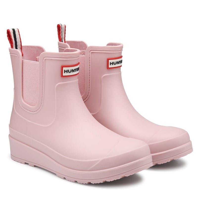 Hunter Women's Tabitha Waterproof Rain Boots (Light Pink) - Size 8.0 M