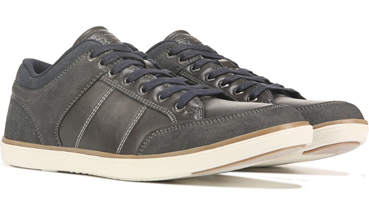 mens grey casual sneakers