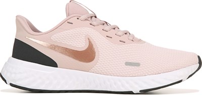 rose gold nike tennis shoes