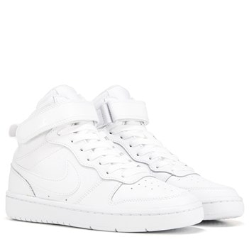 Nike Kids' Court Borough 2 High Top Sneaker Big Kid | Famous Footwear