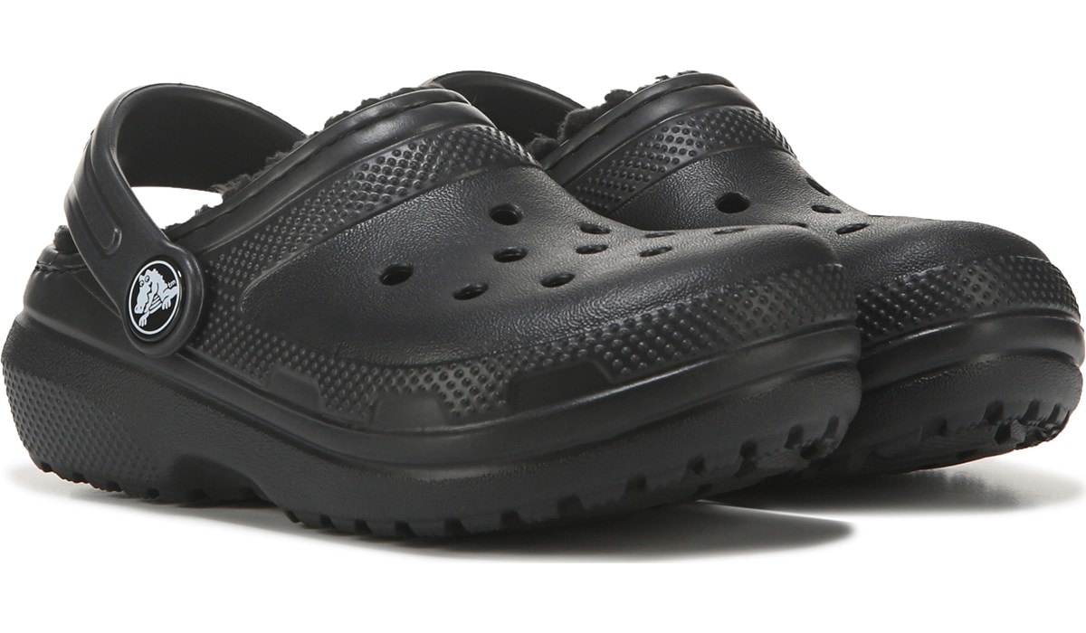 famous footwear fuzzy crocs