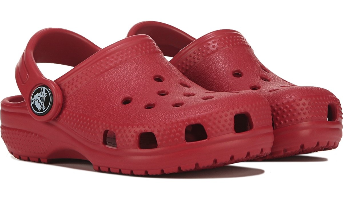 crocs kids red