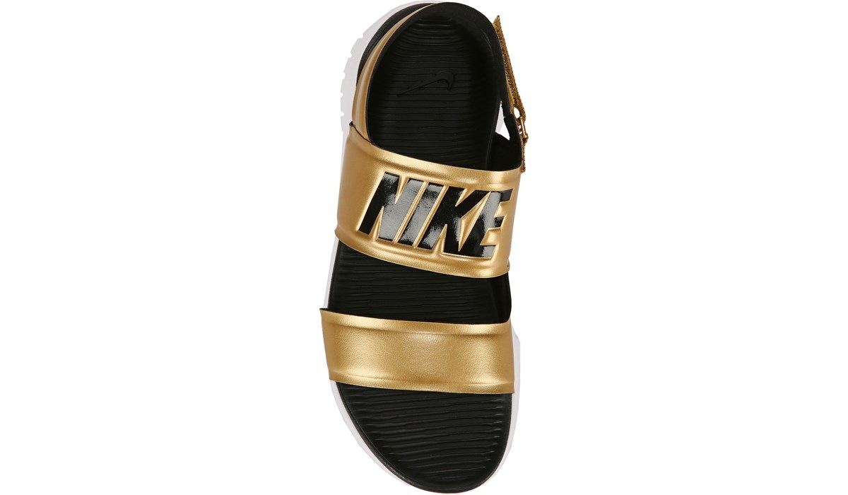 nike tanjun sandals gold