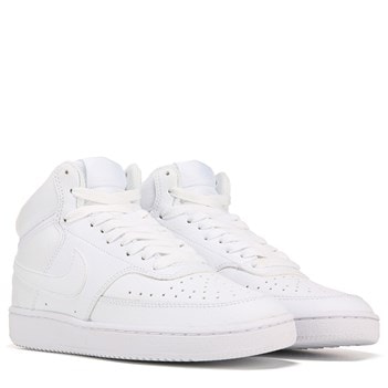 all white nikes high tops