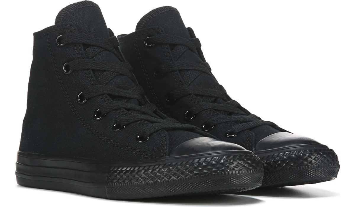 black high top converse famous footwear