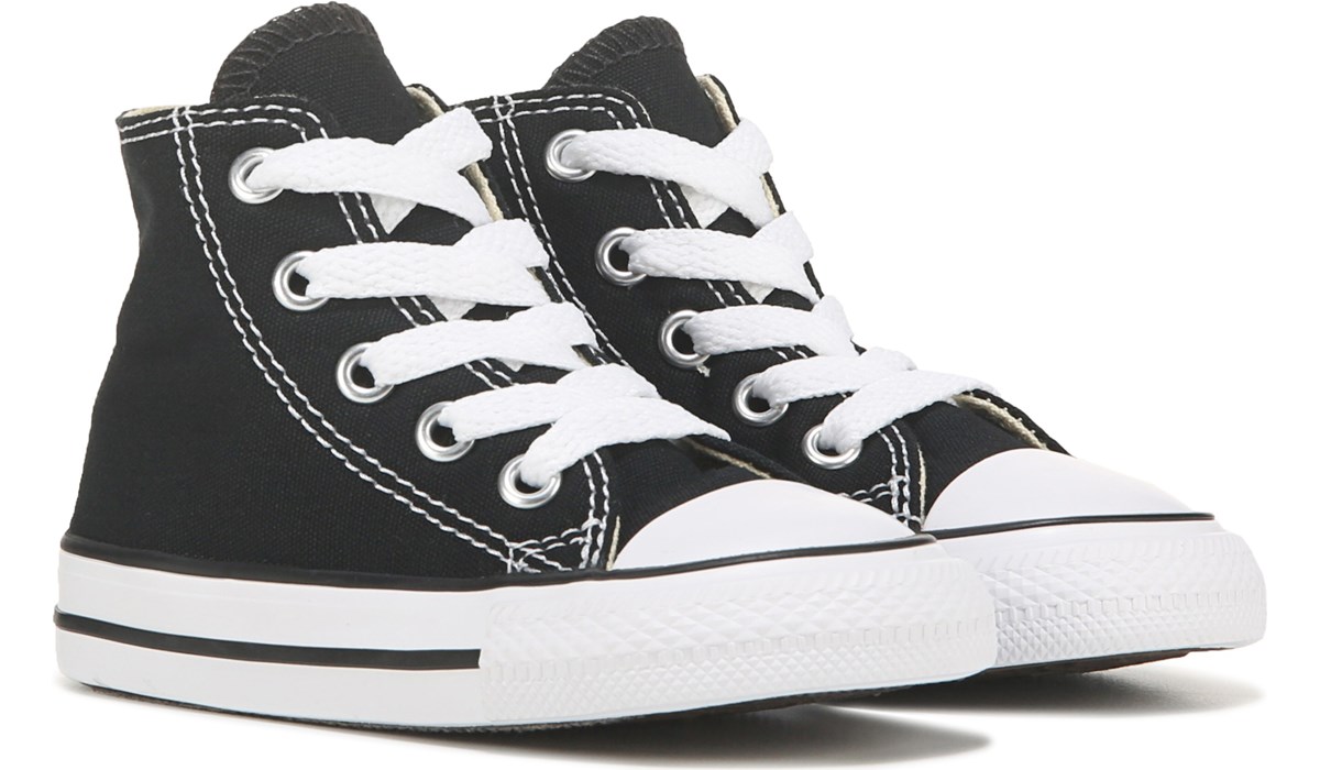 black converse for kids