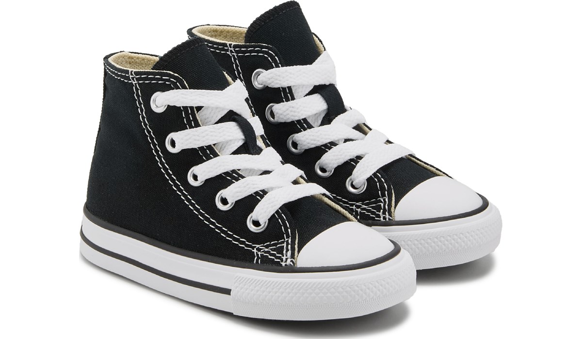 black converse for kids