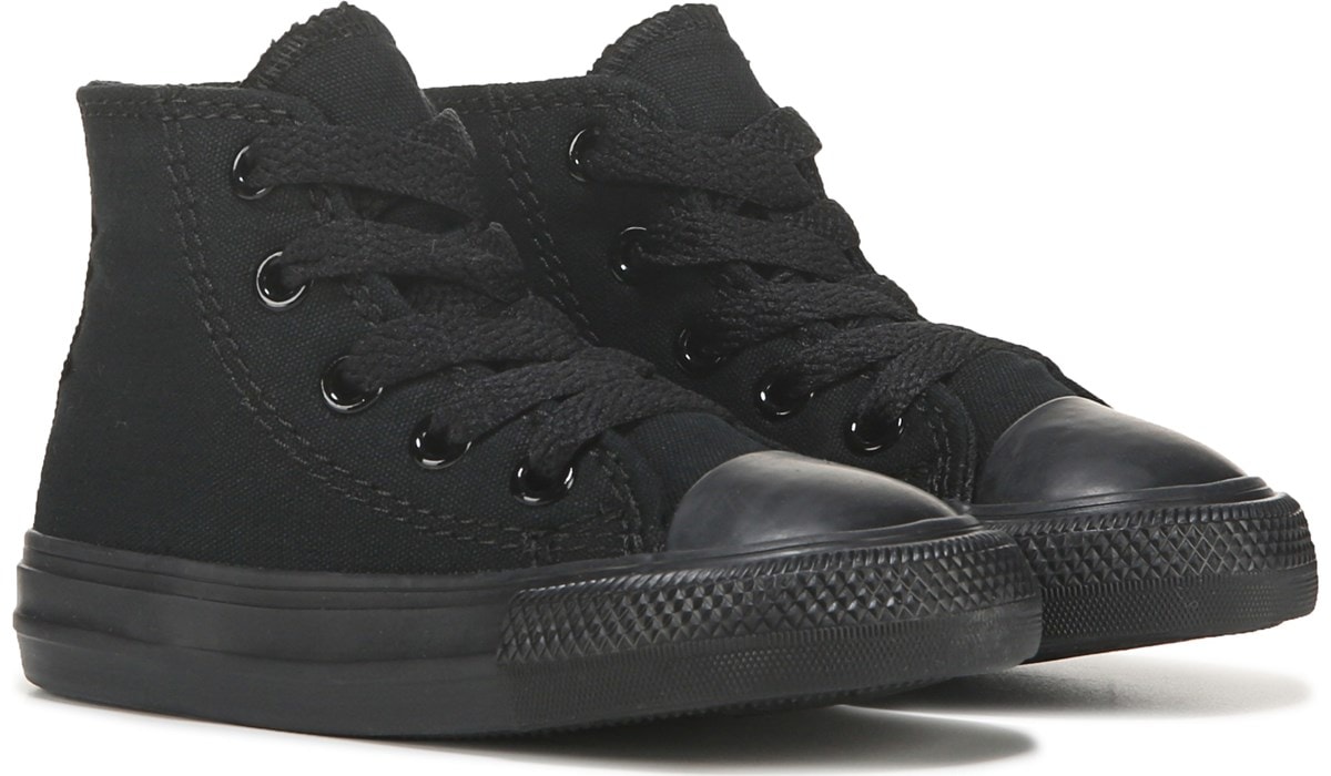 black high top converse famous footwear