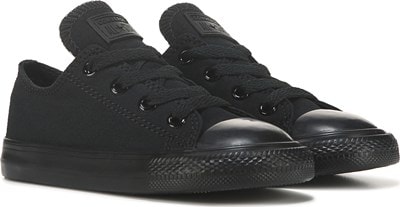 converse black canvas shoes