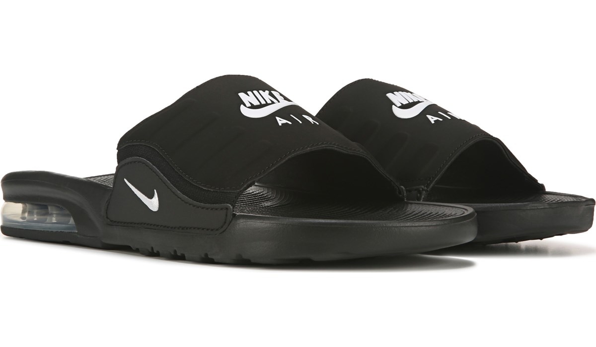 nike air slides black