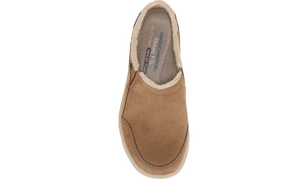 womens skechers easy going latte clogs
