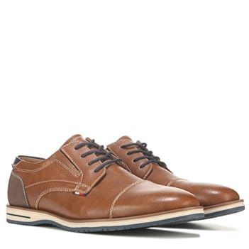 Tommy Hilfiger Men’s Urban Casual Oxford Shoes in Cognac & Navy Sz US 8 $_12.JPG?set_id=880000500F main image 2
