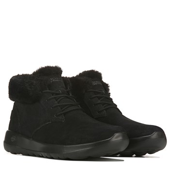 skechers women's on the go joy lush ankle boot