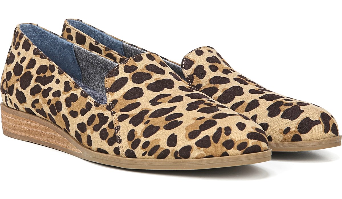 dr scholl's leopard sandals