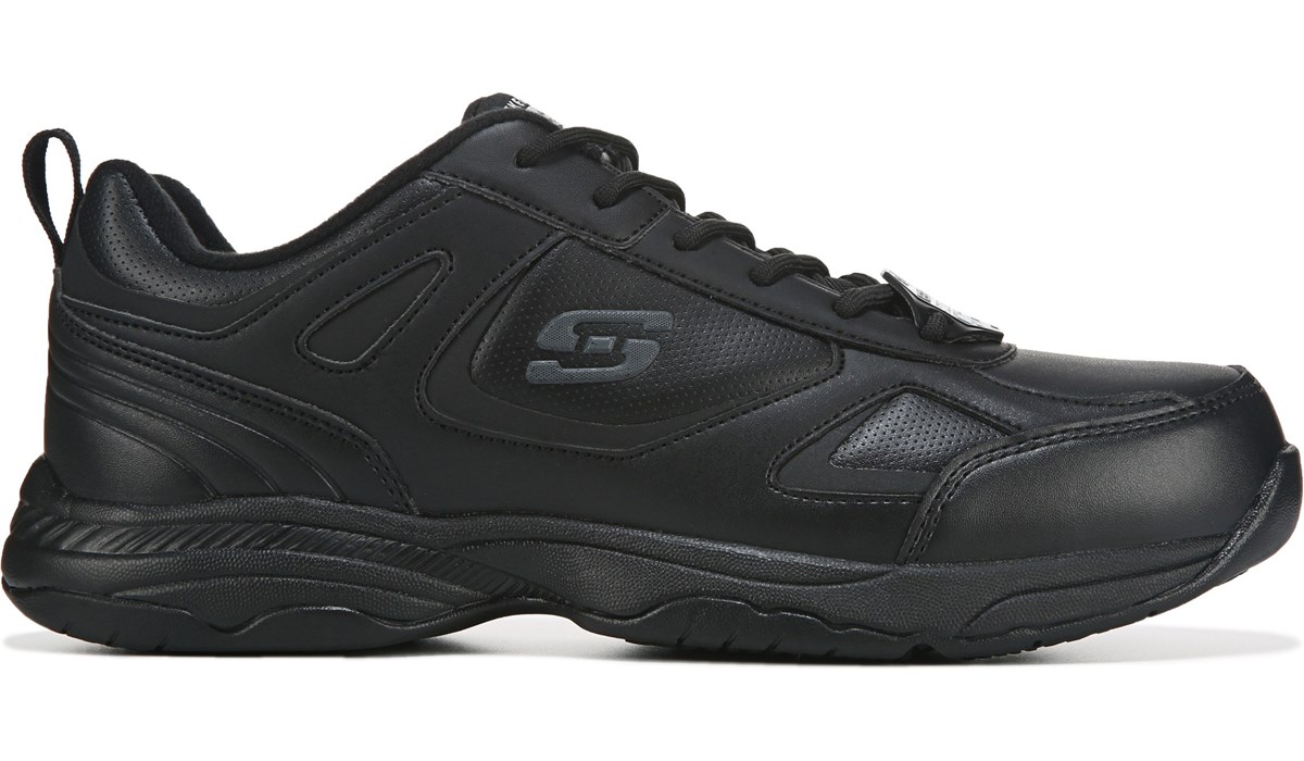 Skechers Work Men's Dighton Medium/Wide Slip Resistant Work Sneaker ...