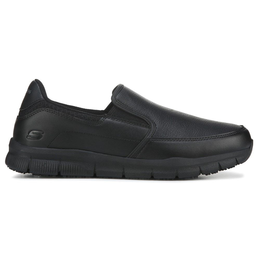 Men's Slip-Resistant Work Shoes