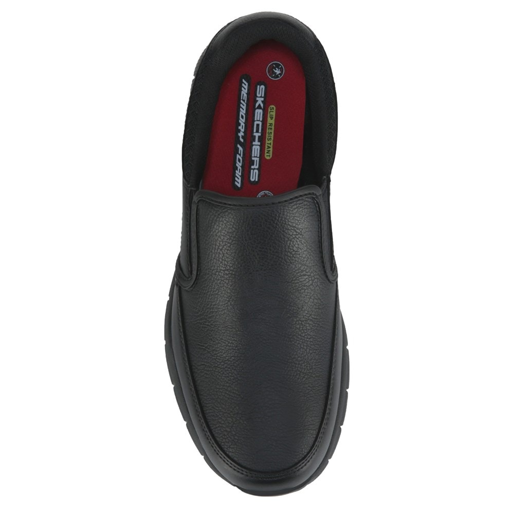 Zapatos Skechers Work Nampa Groton para hombre, Zapatillas Médicas