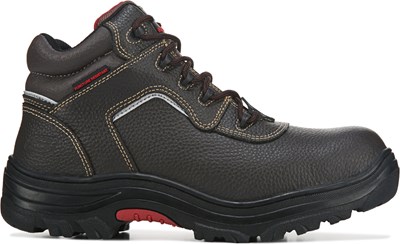 steel toe work boots with memory foam