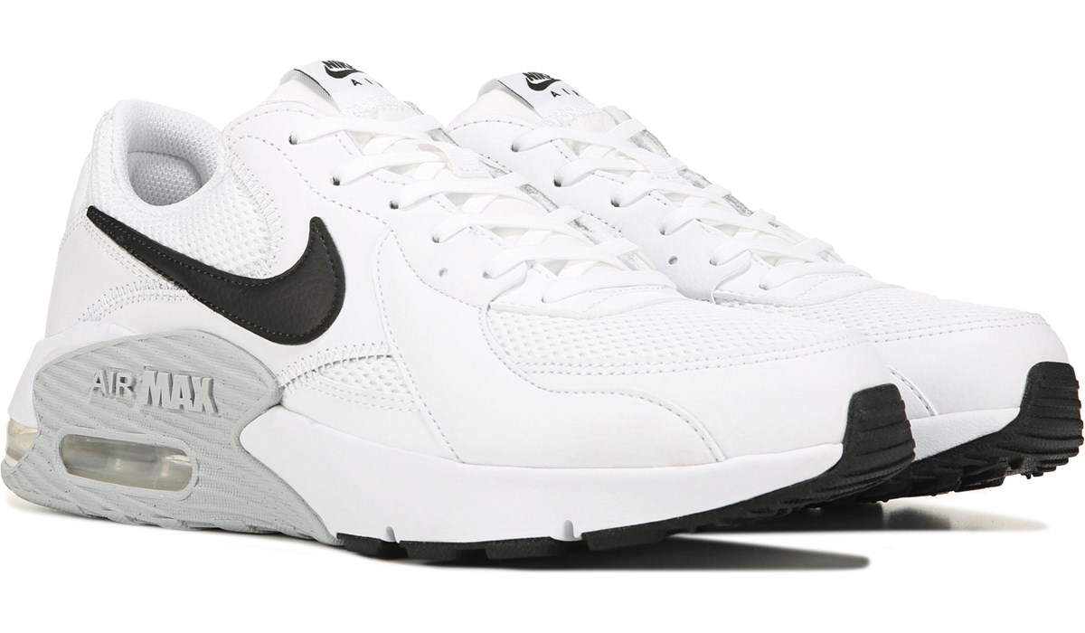 Nike Men's Air Max Excee Sneaker White, Sneakers and Athletic Shoes, Famous Footwear