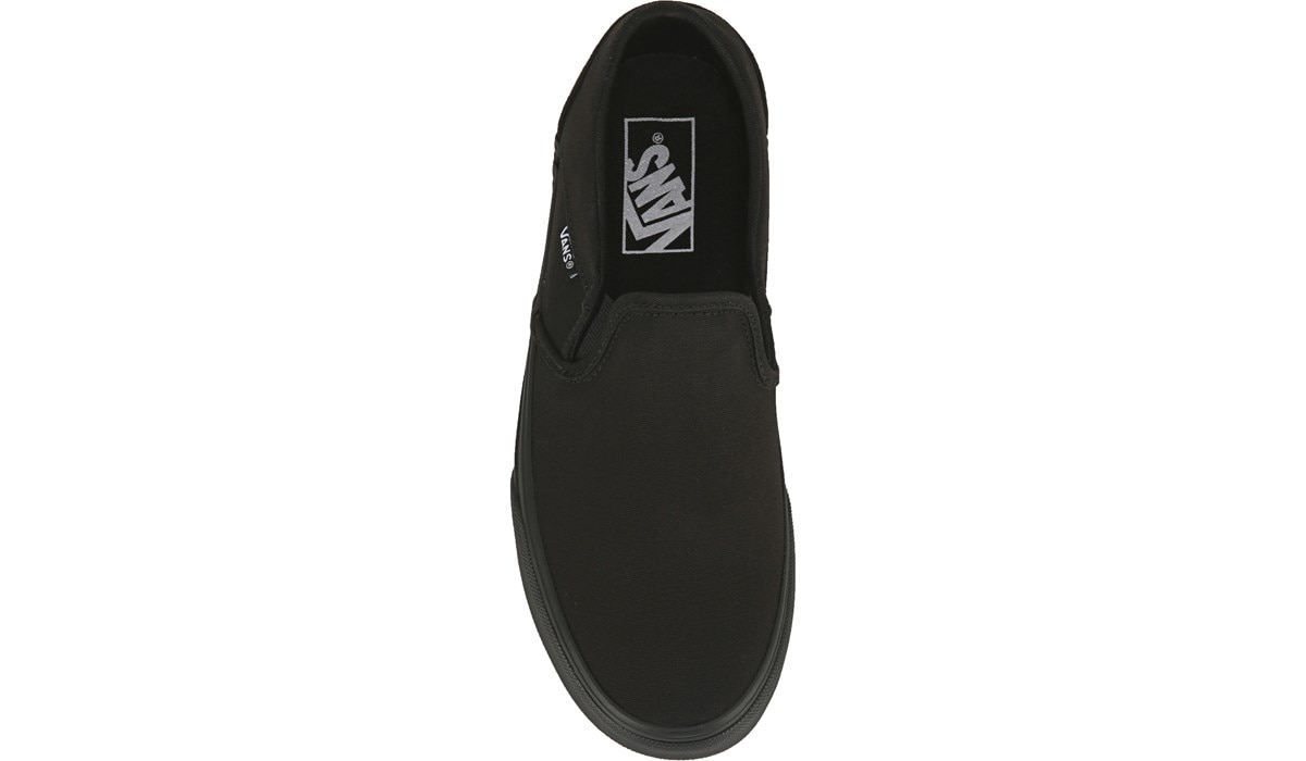 Vans Women s Asher Slip On Sneaker Famous Footwear