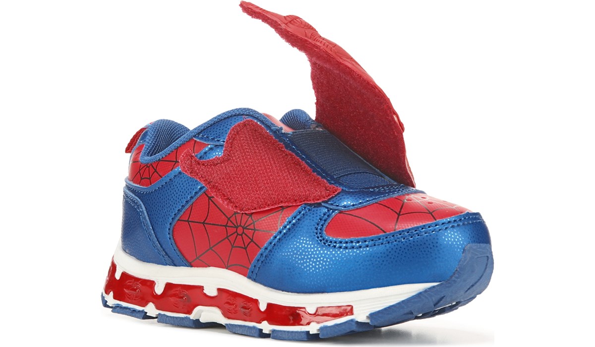 spiderman light up shoes size 13