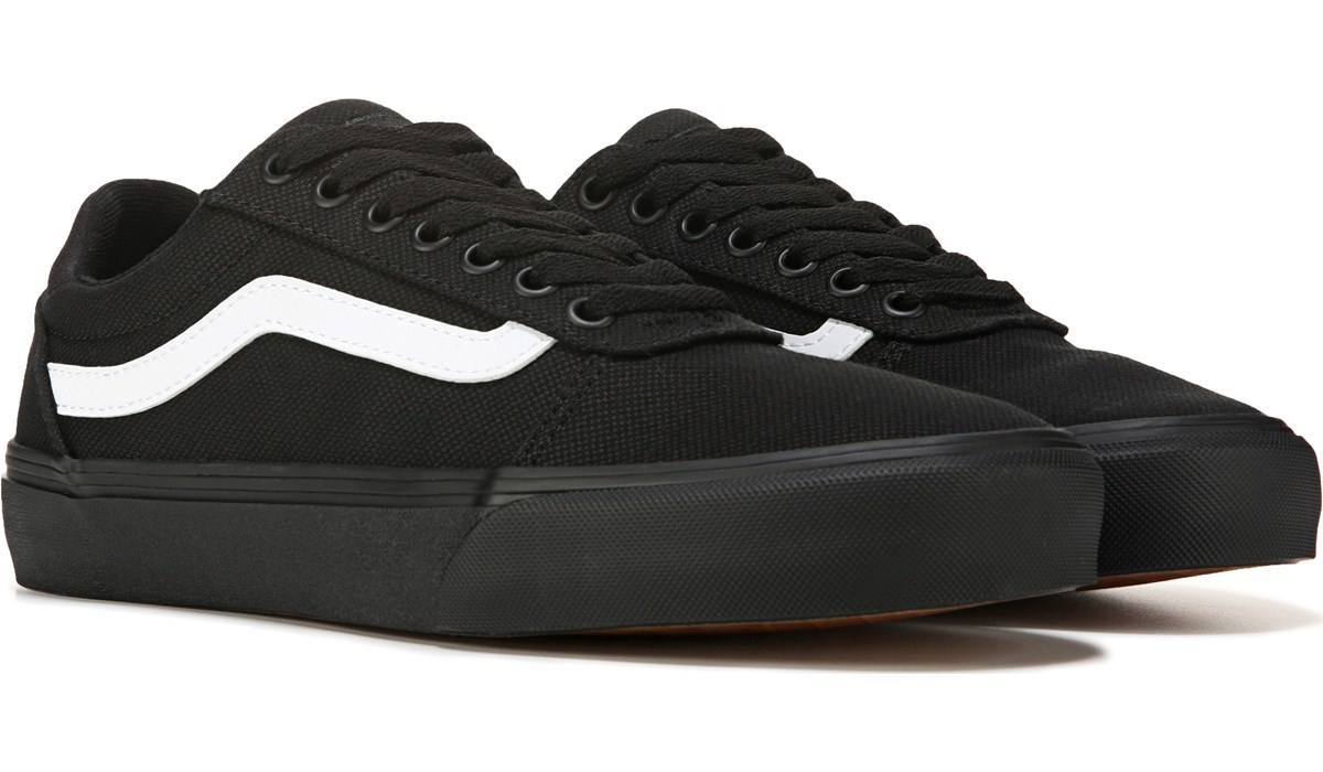 Vans Men's Ward Low Top Sneaker Black 