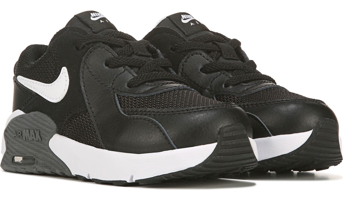 kids all black nike shoes